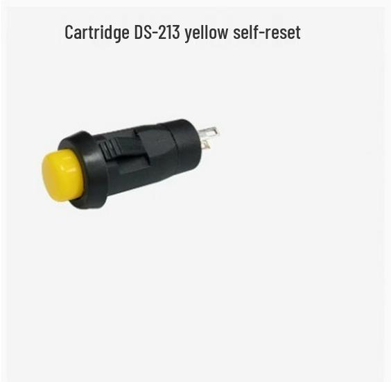 Round Red/Green Button Switch with Locking, Non-Locking & Self-Reset, 10mm Hole (DS-211/213)