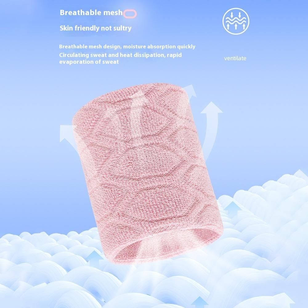 

1Pc Breathable Sports Wristband for Outdoor Running Fitness Sweat Band Wrist Guard HW506 Yellow