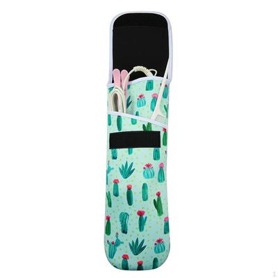 Resistant Neoprene Curling Iron Holder Bag Carrying Case Storage Pouch for Hair Straightener