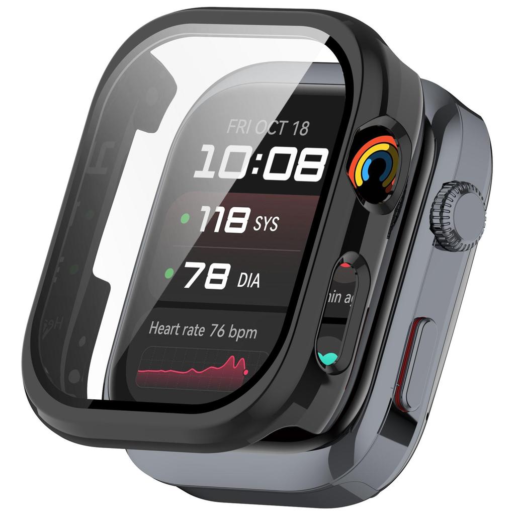 PC + gehärtetes Glas Schutzhülle für Huawei Watch D2 Vollbild-Schutzhülle Stoßfängerabdeckung