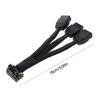 15cm 3x8pin to 16Pin Graphics Card Connector Cable 12VHPWR GPU Adapter Cable Line Solid Pin Design Enhances Stability