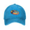 ELO Electric Light Orchestra Baseball Caps Vintage Distressed Cotton Band Tour Headwear Unisex Outdoor Activities Adjustable Hat