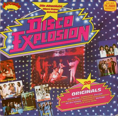 LP Record VARIOUS - Disco Explosion (Die Absolute Disco ADEG84CH Arcade 1979 UK Pop Used