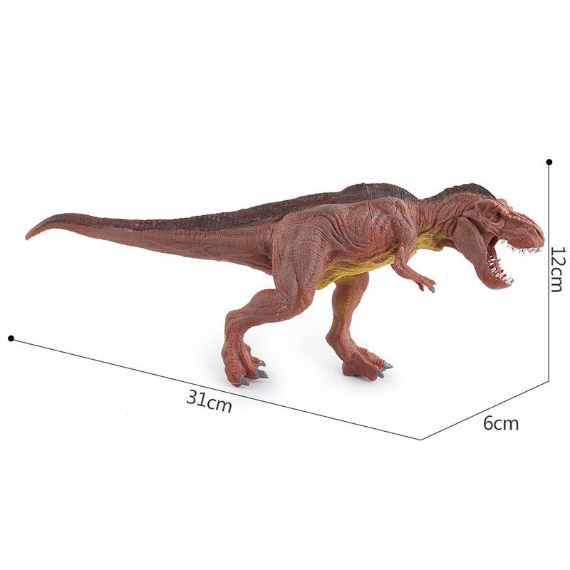 English Dinosaur Series Plastic Hollow Doll Static Simulation Dinosaur Model Toy