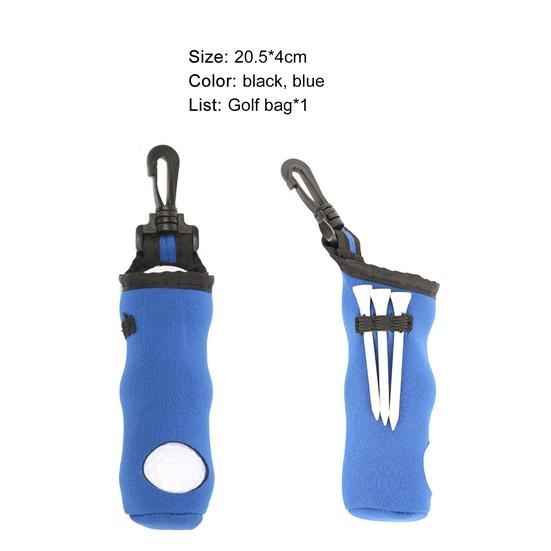 Golf Bags Squeeze Effortlessly Wear Resistant Stylish Soft Golf Ball Protective Storage Bag for Golf Ball