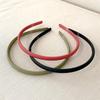 Slim Matte Headband, Simple Color, Thin Hairband