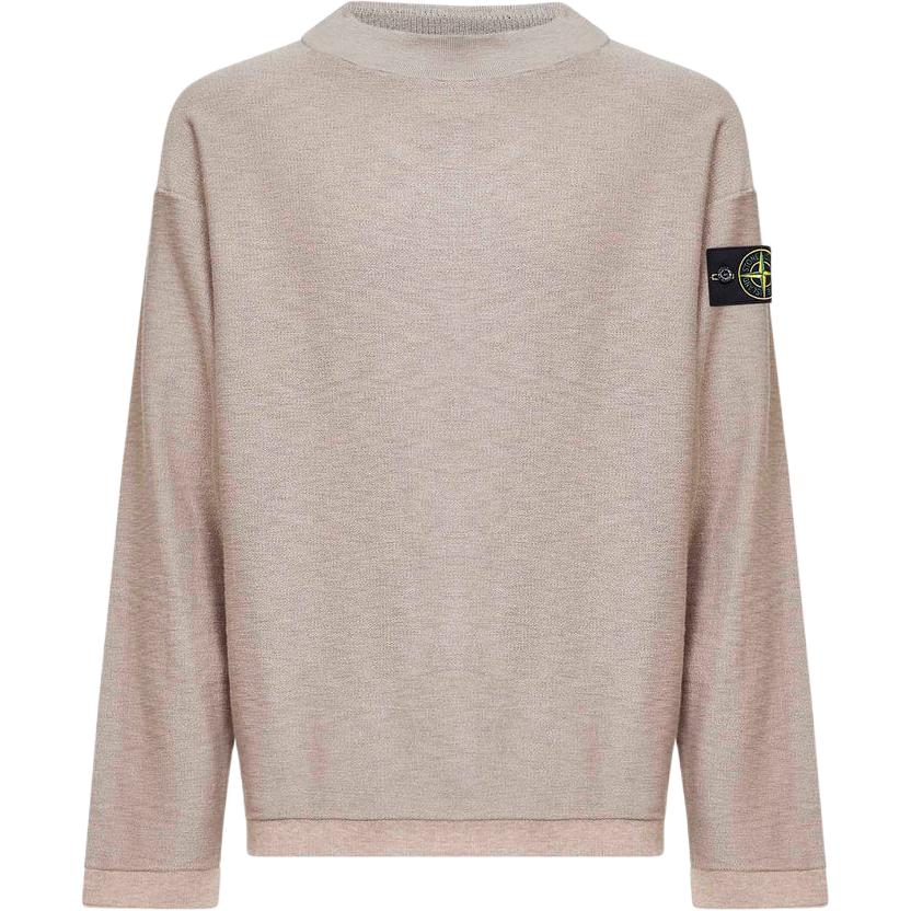 Stone Island Badge Crew Neck Drop