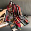 Women S Long Silk Like Scarf Summer Beach Sun Protection Fashion Scarf