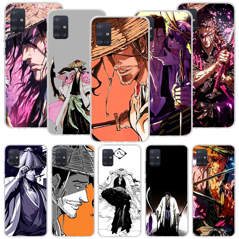 Bleach Kyoraku Shunsui Phone Case For Samsung Galaxy A52 A32 A22 A12 A02S A50S A30S A51 A31 AA71 Note 20 Ultra 10 S10 Plus Galax