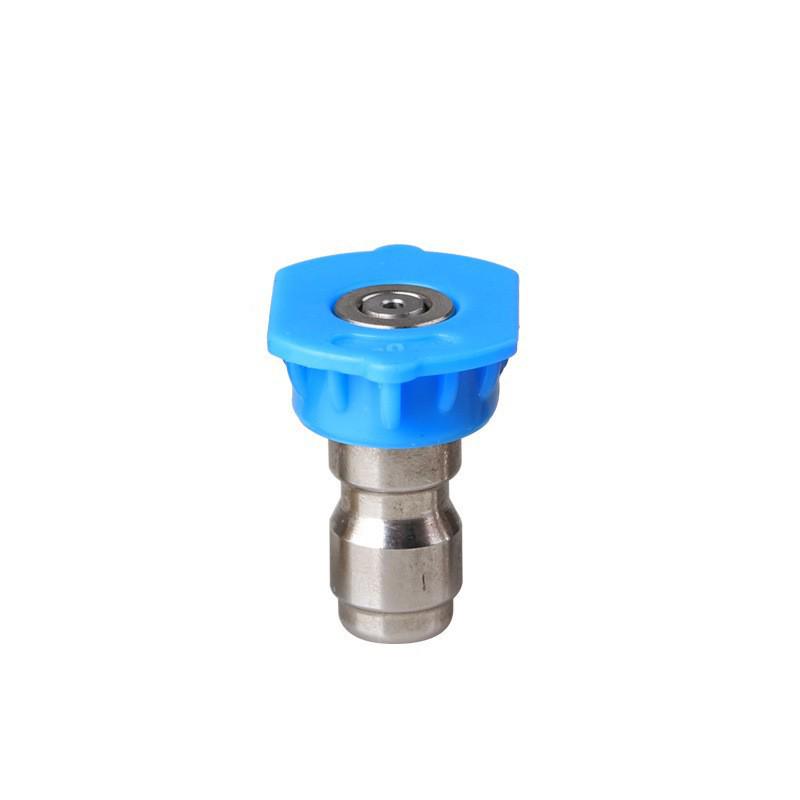 Stainless Steel High-Pressure Water Gun with 1/4" Quick Connect Nozzles, Five-Color Series