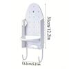 Iron Holder and Hook Ironing Board Storage Rack, Household Universal Size, Iron Rack Ironing Board Hook  Iron Rack Storage House