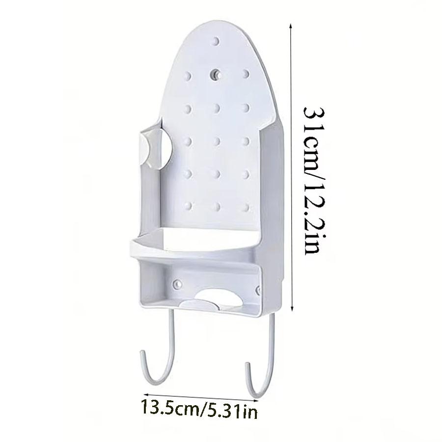 Iron Holder and Hook Ironing Board Storage Rack, Household Universal Size, Iron Rack Ironing Board Hook  Iron Rack Storage House