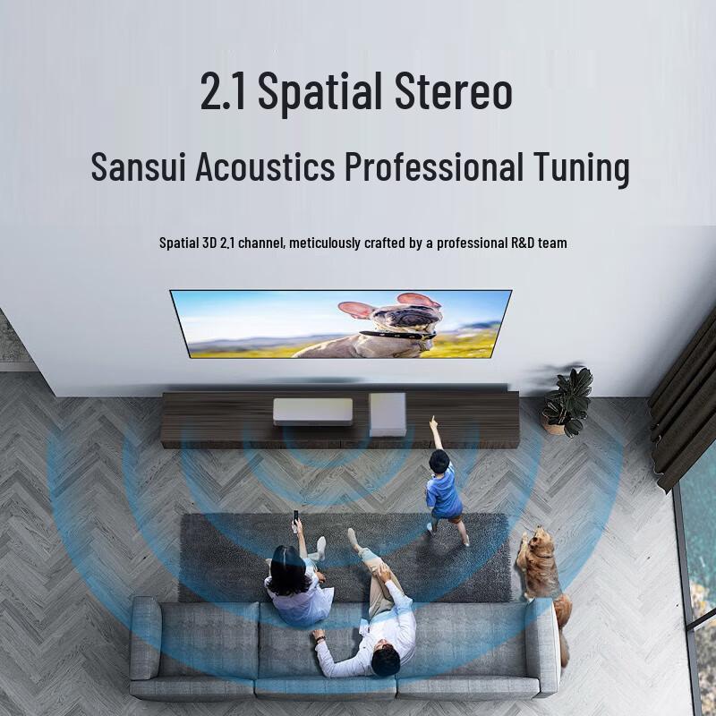 Sansui Home Theater KTV Soundbar System CN plug (adapter included)