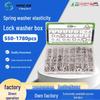 550-1780pcs Metric & Imperial Spring Lock Washers Set, M2-M12, 4#-1/2, Boxed