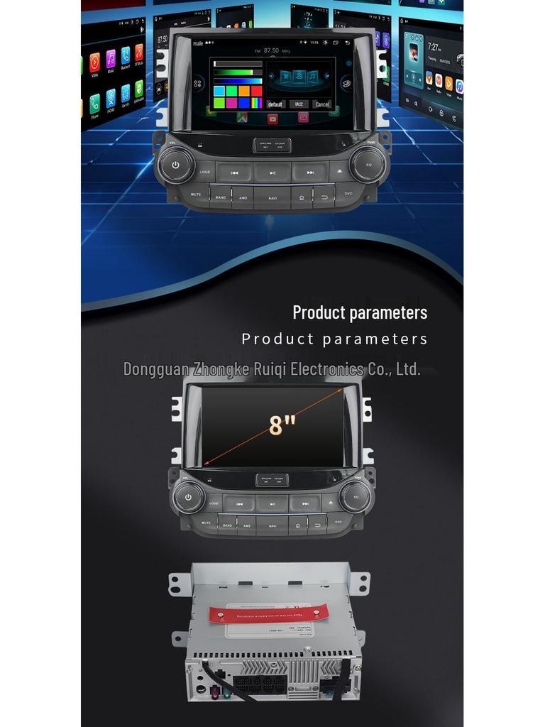 12-17 Chevrolet Captiva Android GPS Touchscreen Navigation System