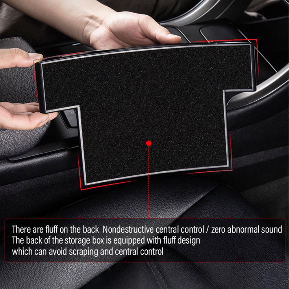 Multifunctional Car Seat Crevice Storage Box Auto Accessorie For Renault Megane 2 Clio 4 Captur Radio Logan Duster Laguna DaciaO