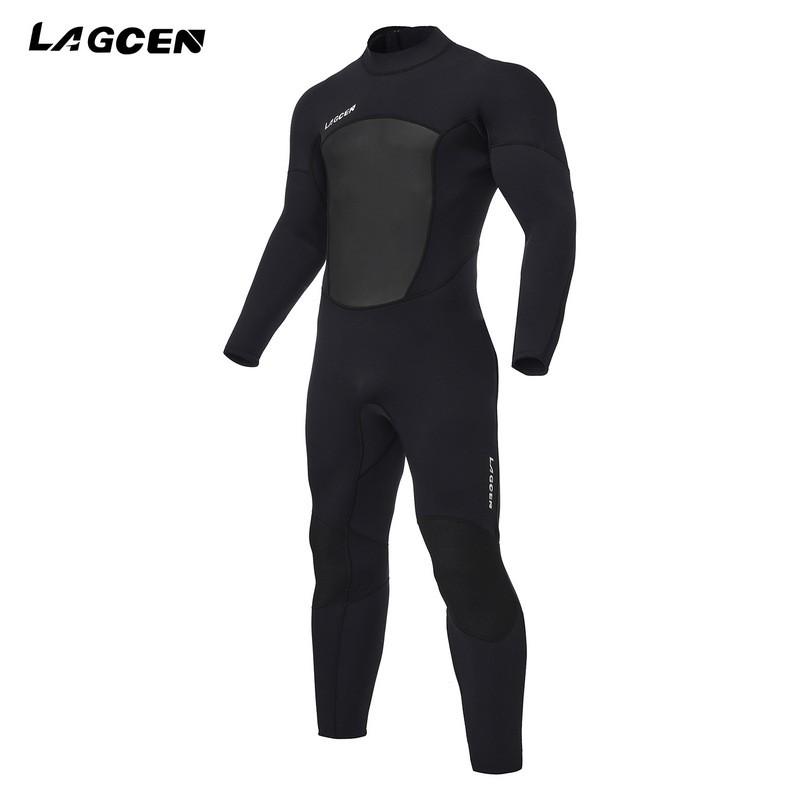 Mens 3mm Neoprene Fullsuit Wetsuit Surfing