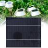 6W 6V Monokristallines Silizium Solarpanel Außenbereich für DIY Batterieladegerät Stromversorgung