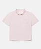 DESCENTE Women'S Cooling Woven Polo Short Sleeve T-Shirt Light Pink Sr122Pps31