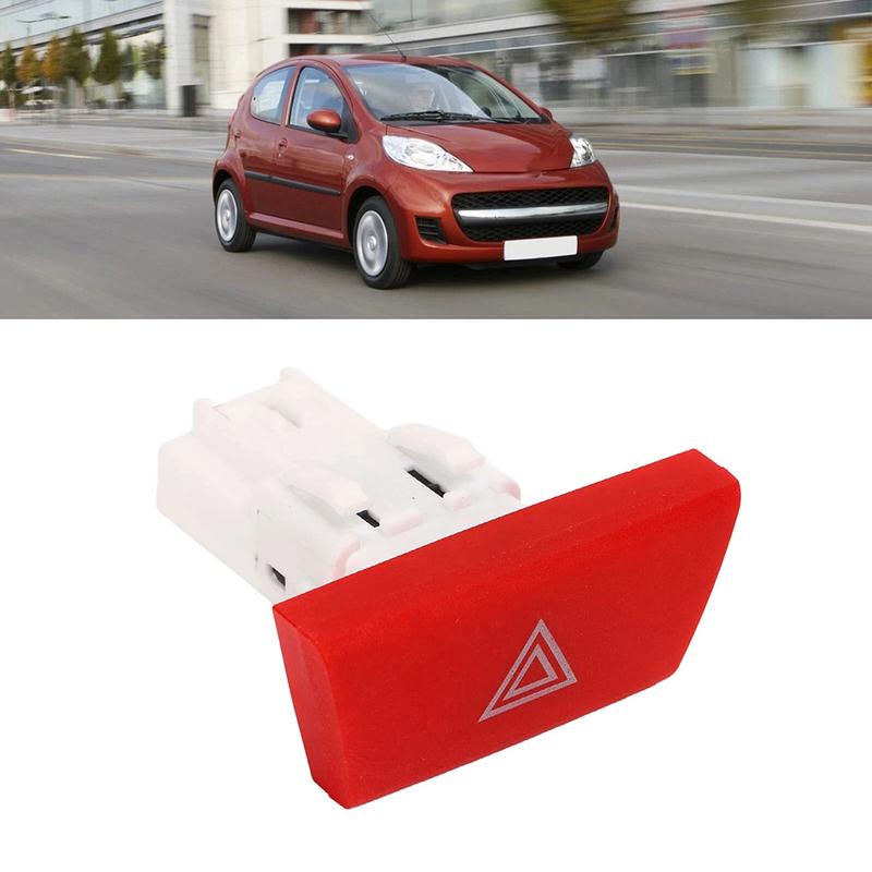 Car Replacement Hazard Light Switch OEM 6490NG Auto Hazard Lamp Button Vehicle Button As Picture Shows High Reliability