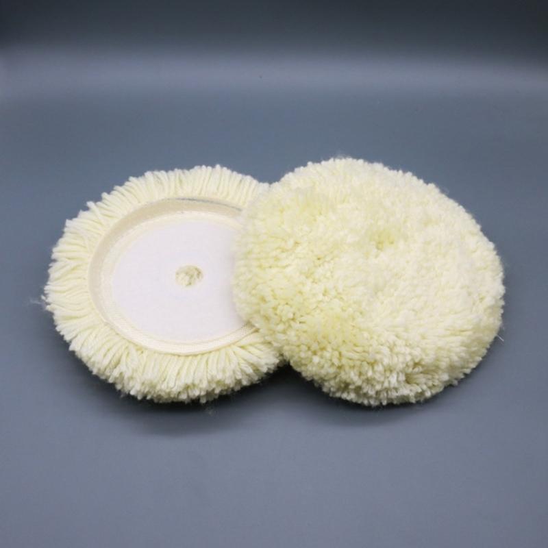 3Pcs Premium Wool Polishing Pad Buffing Pad Ideal For Vehicle Paint Repair Detailing And Finish Enhancement