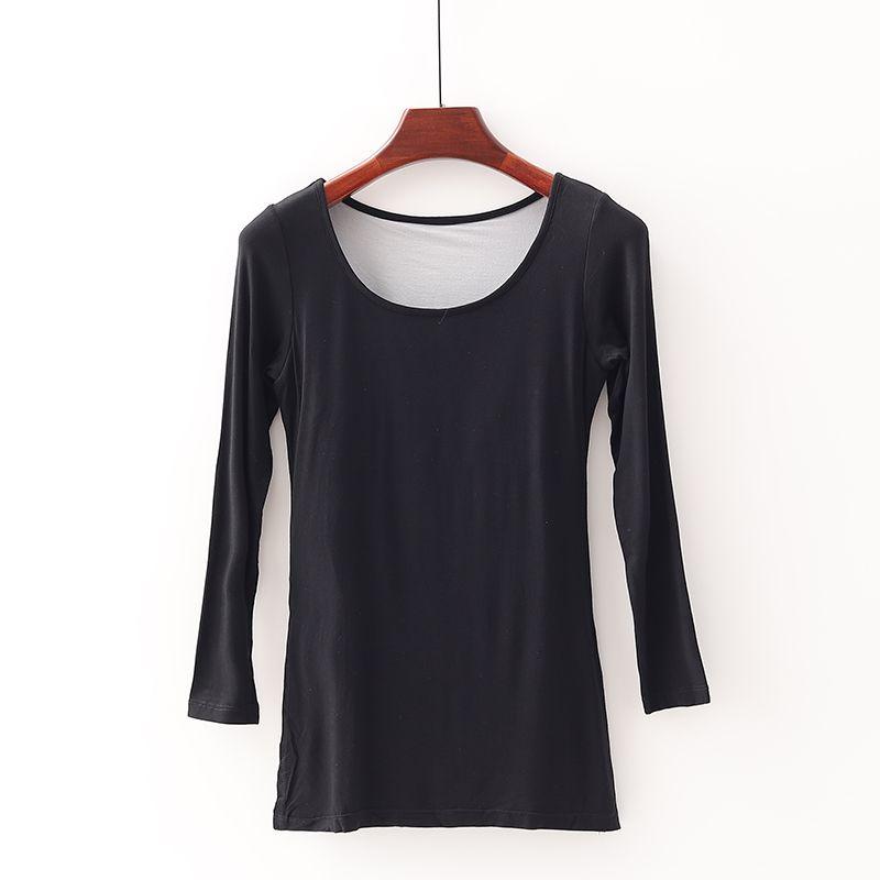 

[Поклонник] Скидка на бренд торгового центра Женский высокоэластичный жилет на подкладке из ледяного шелка Спортивная футболка с длинным рукавом для йоги 4x013 Black S/155