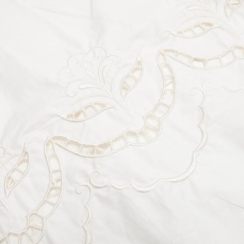 VEROMODA 2025 Summer Hollow Lace A-Line Floral Midi Dress (32527A042)