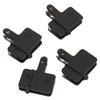 4 Pairs Bike Brake Pads Disc Brake Pads with Installation Tool Copper Fiber Organic Resin Bike Parts for MT200 M447 M510