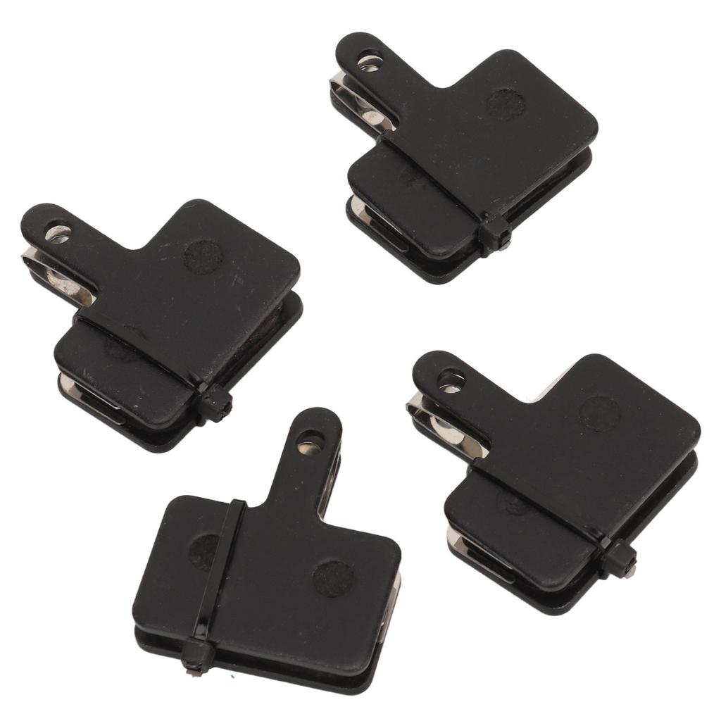4 Pairs Bike Brake Pads Disc Brake Pads with Installation Tool Copper Fiber Organic Resin Bike Parts for MT200 M447 M510