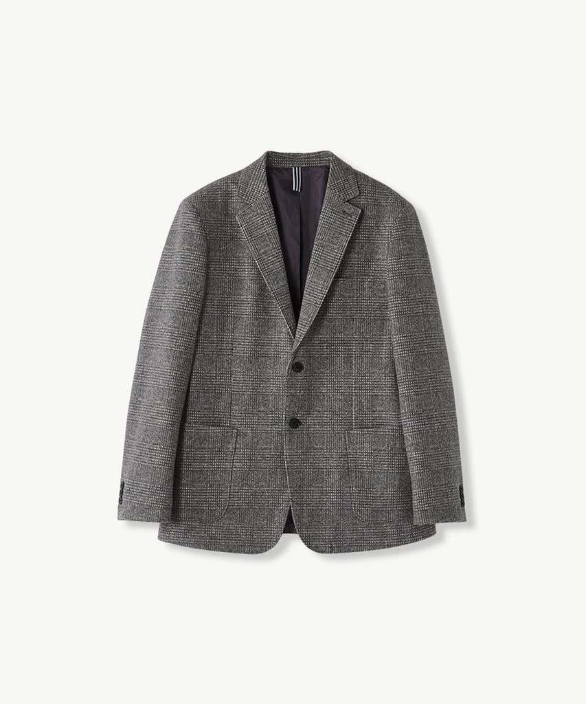 Stco Diems Wool-Like Classic Jacket Grey (Classic Fit)_Djava01Ccg