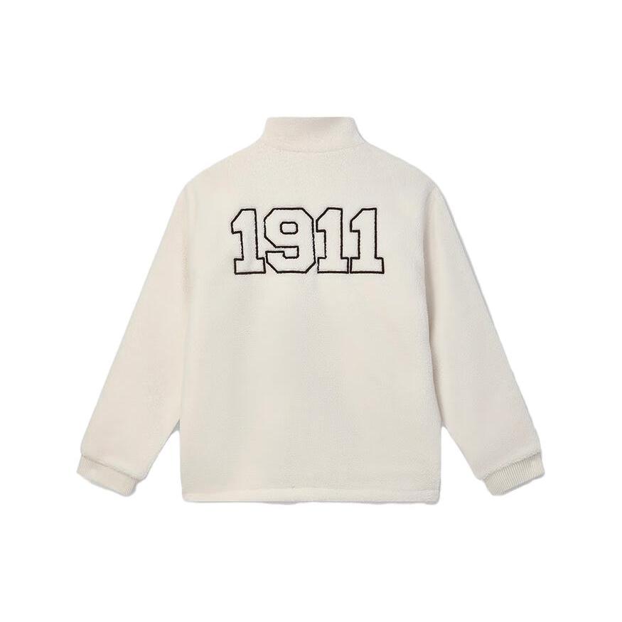 FILA Velvet feel Coat Unisex Arisa White F11U349501F-IV