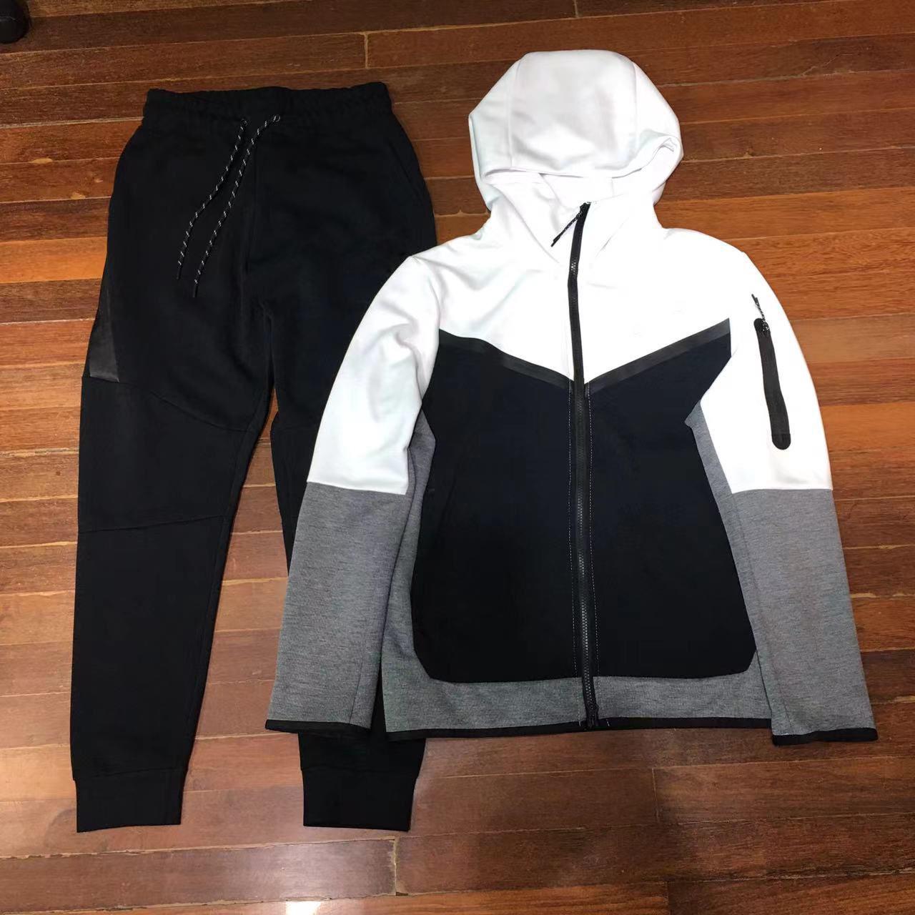 

Men s 2024 Side-Zip Casual Sports Hooded Suit L
