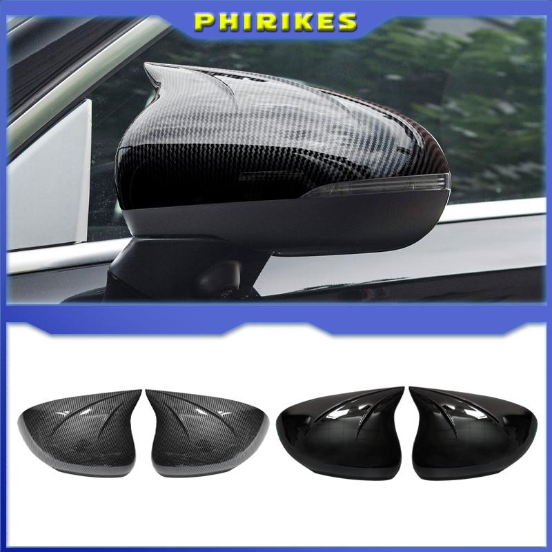Car Mirror Decorative Cover Case Trim Shell Housing Carbon Fiber For Mercedes Benz A Class A180 2019-2026