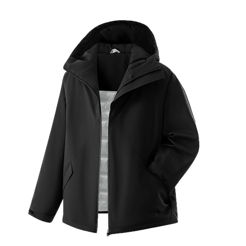 High-Quality Winter Hooded Ski Jacket - Trendy, Cold-Resistant, Versatile for Outdoor Mountaineering