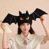 Bat Hat Halloween Bat Wings Cosplay Hat for Women Spooky Headpiece Cosplay Accessories for Teens Masquerade Party Carnival