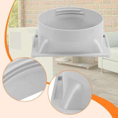 Portable Air Conditioner Exhaust Hose Coupler A/C Connector 5.9 Inch Duct Interface
