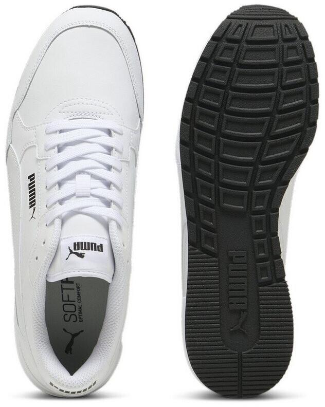 Puma ST Runner V4 Leather Sneakers White/black/white