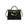 Premium bag palm pattern lock classic portable shoulder trendy women's bag