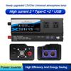 3000W/4000W/6000W High Power Portable Car Inverter Voltage Converter Intelligent Display Power Inverter