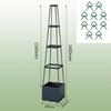 1 Packs Tomato Planter With Trellis, For Garden Pots, Self Watering Tomato Plant Support Cage Self Watering Tomato Cages