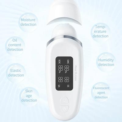 Multifunctional Skin Analyzer Digital Display Skin Moisture Detector Facial Water and Oil Intelligent Detection Pen Spa Monitor Skin Problems Detect