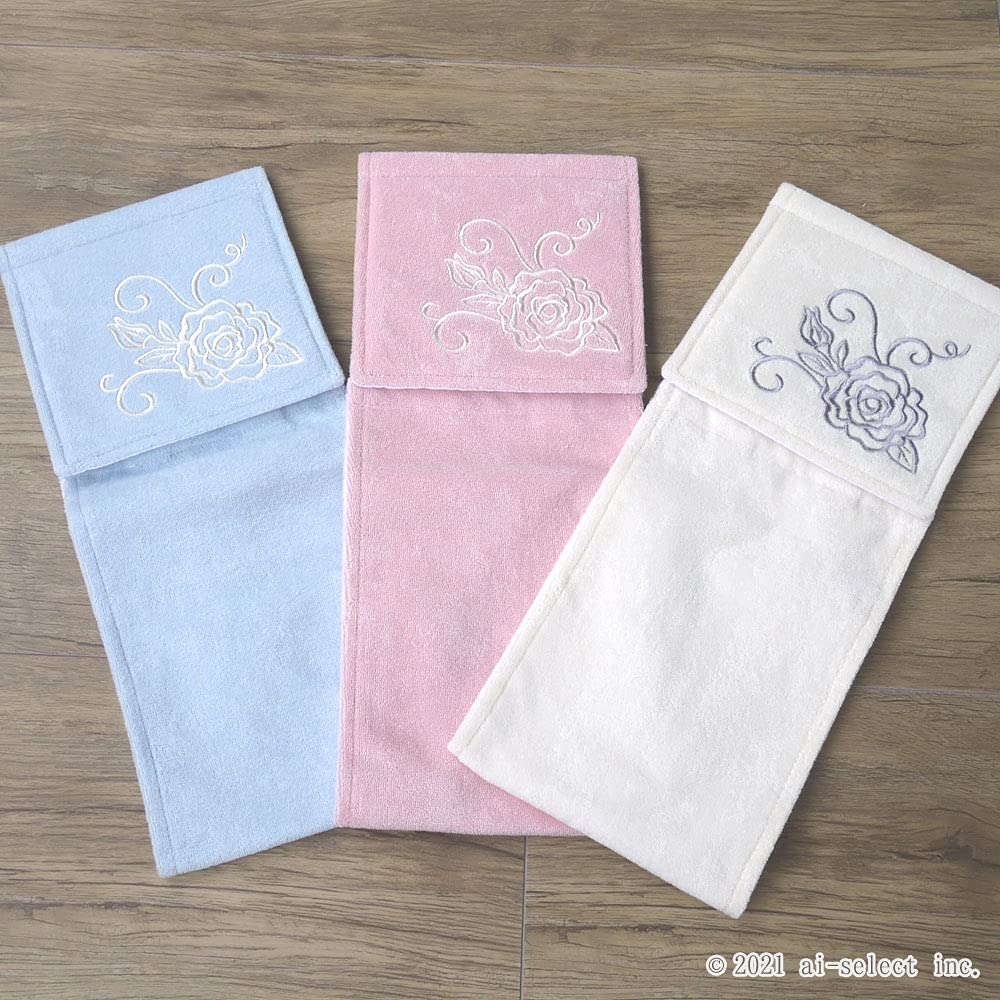 Senko Clear Rose Papierhalterabdeckung, Weiß, 67148