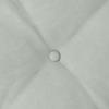 Back Cushion Light Grey 160 x 50 cm Cord Fabric