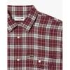 Lacoste Mens Medium Check Cotton Twill Shirt Ch6729 54n I65