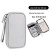 Portable Large Capacity Waterproof Multi-Functional Storage Bag for Data Cables and Chargers