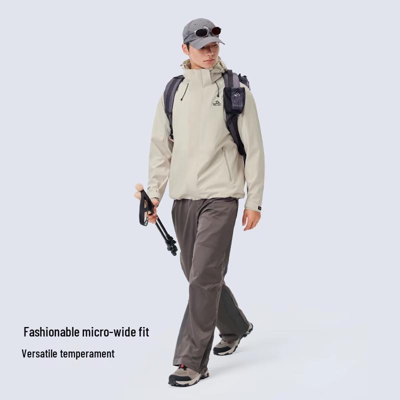 Pelliot Men's Hooded Eflon Windbreaker Jacket