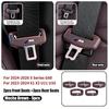 Car Seat Belt Buckle Protector Cover Soft Silicone Anti-Collision Case For BMW M E46 E90 E91 F30 F31 U10 U11 G01 G20 G21 Sticker