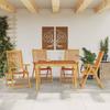 Vidaxl 5-Cz. Garden Furniture Set, Solid Acacia Wood