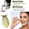 2 In 1 Quartering Pill Divider Drug Tablet Dustproof Crusher Divider Divider Organizer Medicine Divider for Small or Large Pills