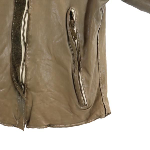 Sisii made in Japan leather jacket Beige Women Used